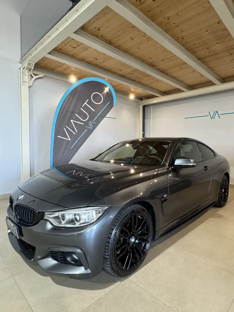 BMW 420 420d xdrive Msport *INDIVIDUAL\UNICO PROPRIETARIO* Grigio - 1