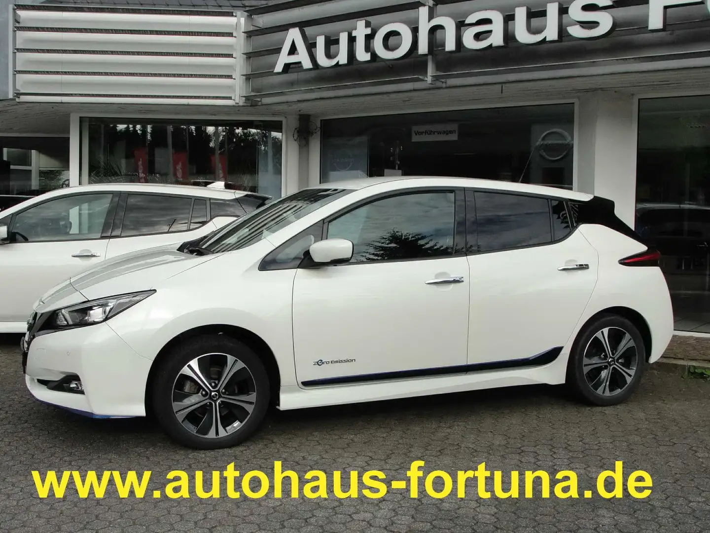 Nissan Leaf Tekna e+ 62kwh Leder Bose LED Winterpaket Weiß - 2