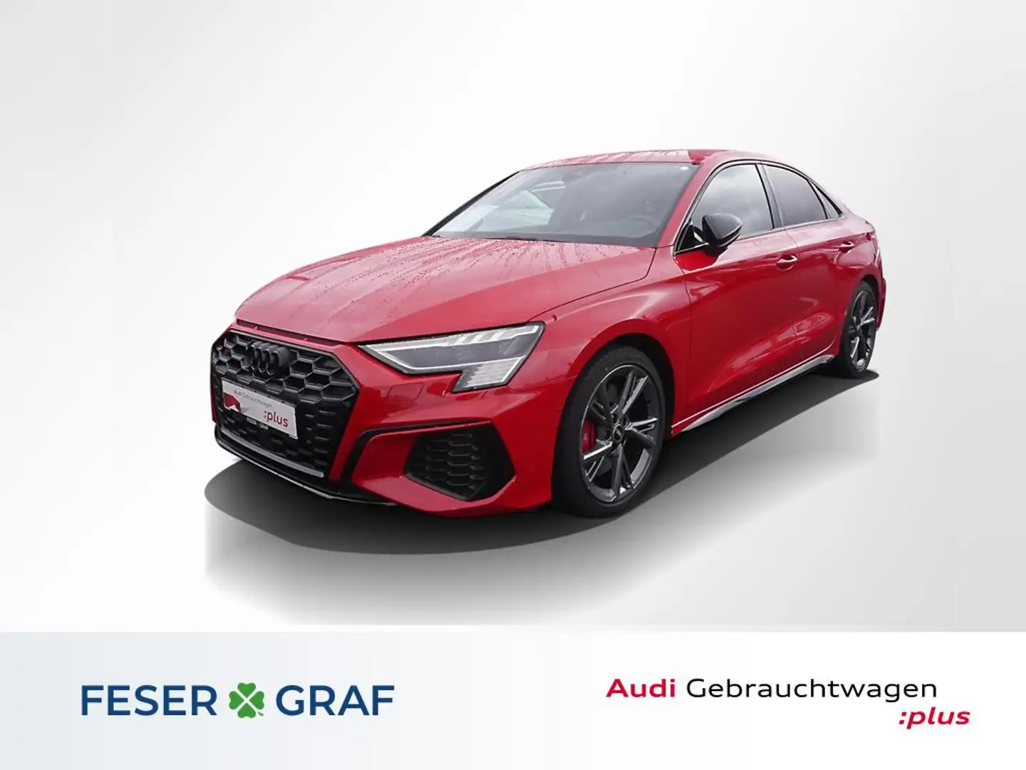 Audi S3 Limousine Matrix HUD B&O RFK ACC Navi SHZ 18" Rot - 1