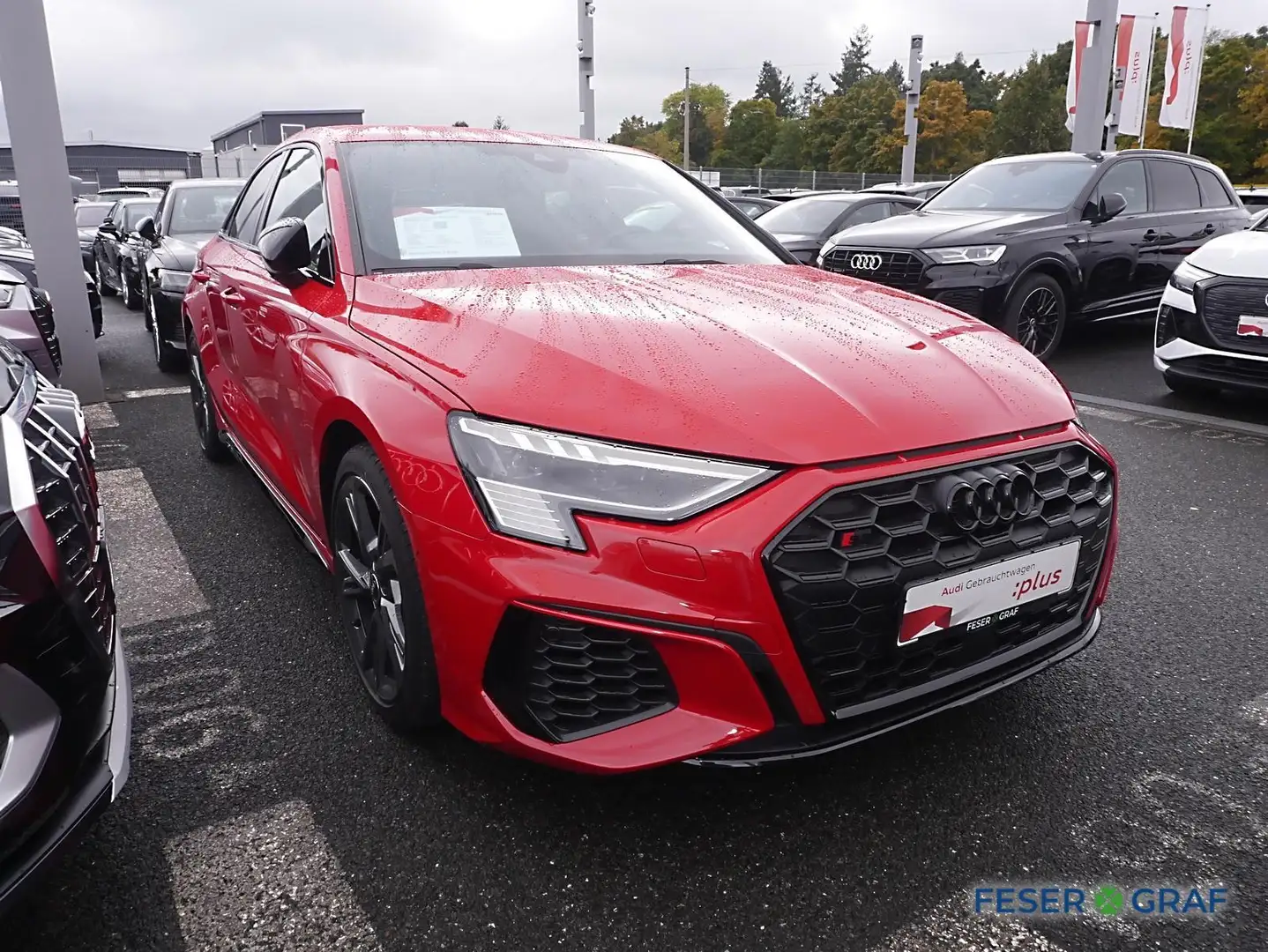 Audi S3 Limousine Matrix HUD B&O RFK ACC Navi SHZ 18" Rot - 2