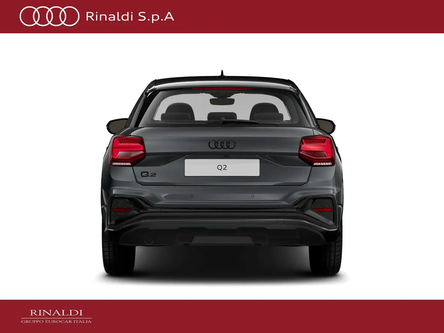 Audi Q2 35 1.5 tfsi identity black s-tronic Grigio - 2