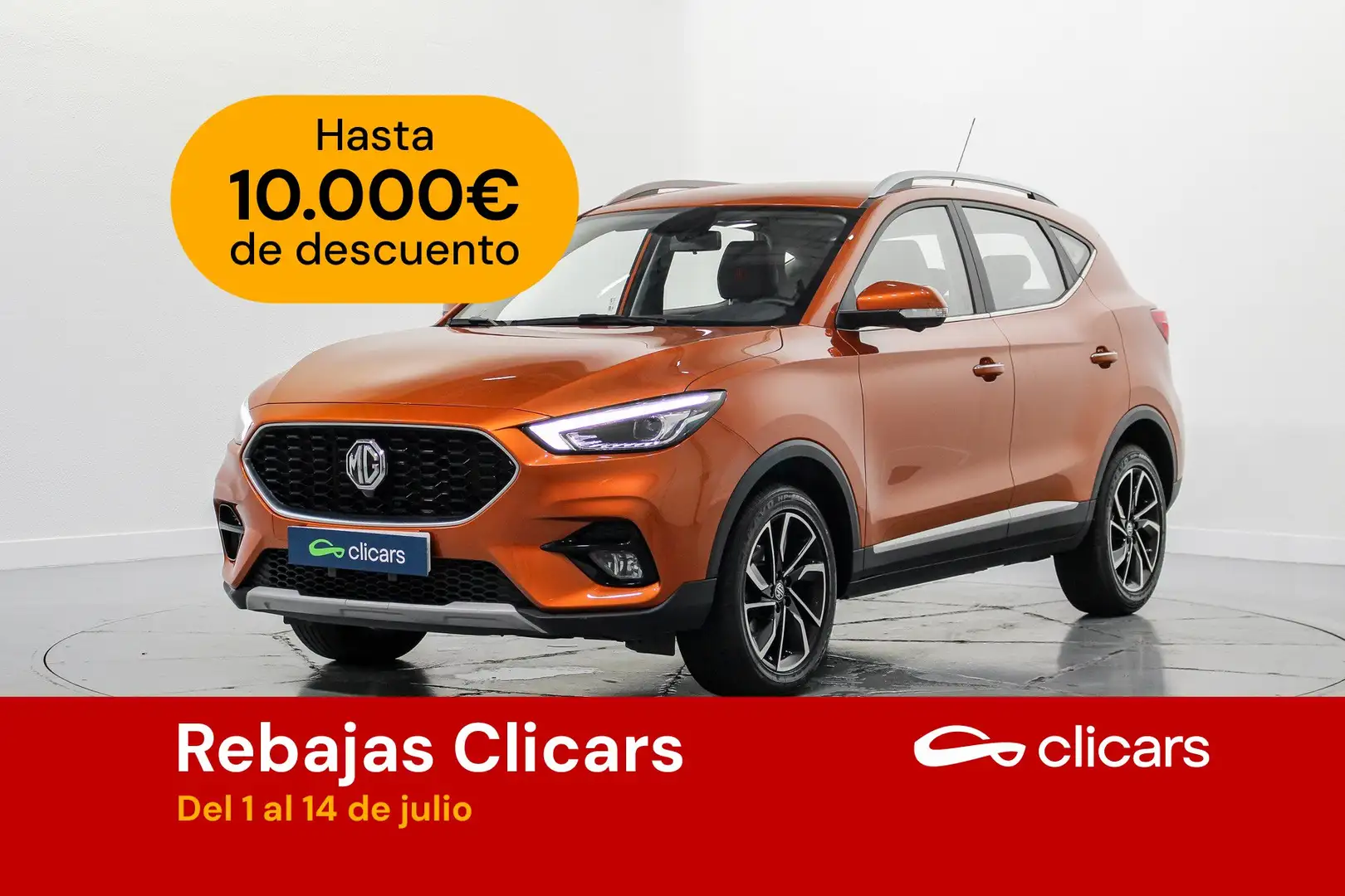 MG ZS 1.5 VTi-Tech Luxury 78kW Naranja - 1