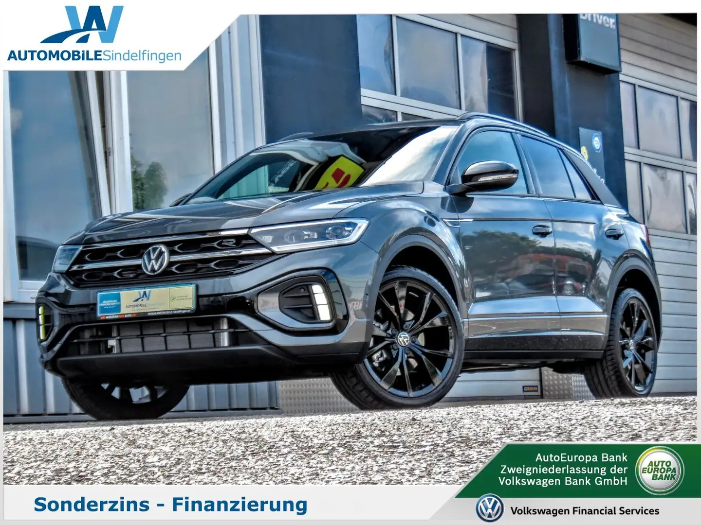 Volkswagen T-Roc R-Line 2.0TSI 4M DSG BLACK PANO IQDRIVE Grey - 1