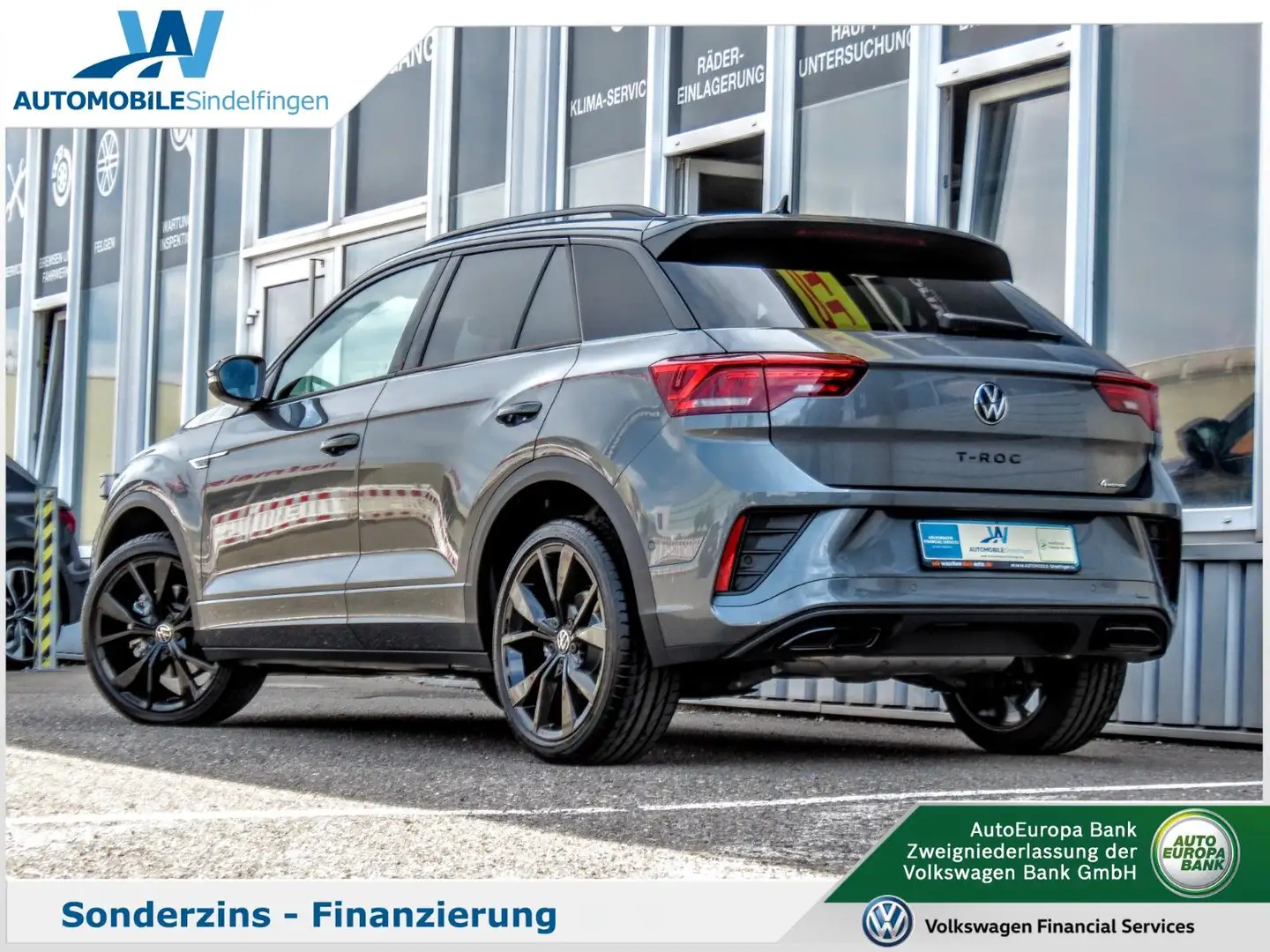 Volkswagen T-Roc R-Line 2.0TSI 4M DSG BLACK PANO IQDRIVE Grey - 2