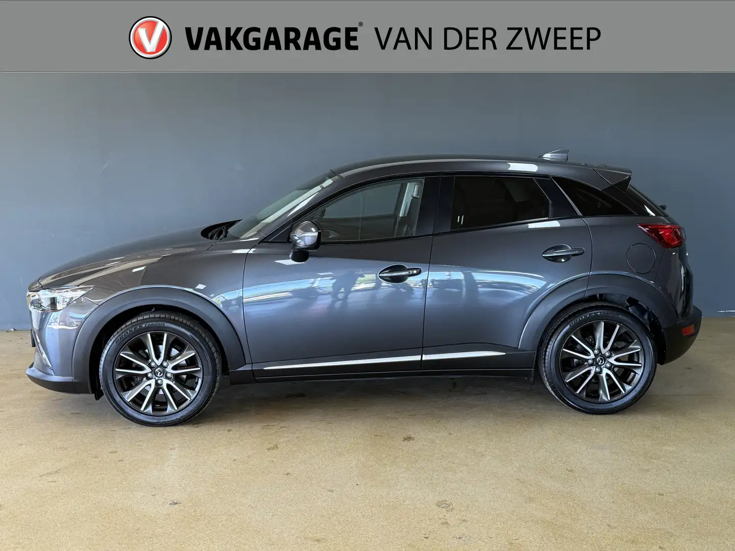 Mazda CX-3 2.0 SkyActiv-G 120 GT-M | Navi | Leder | Adaptive Gris - 2