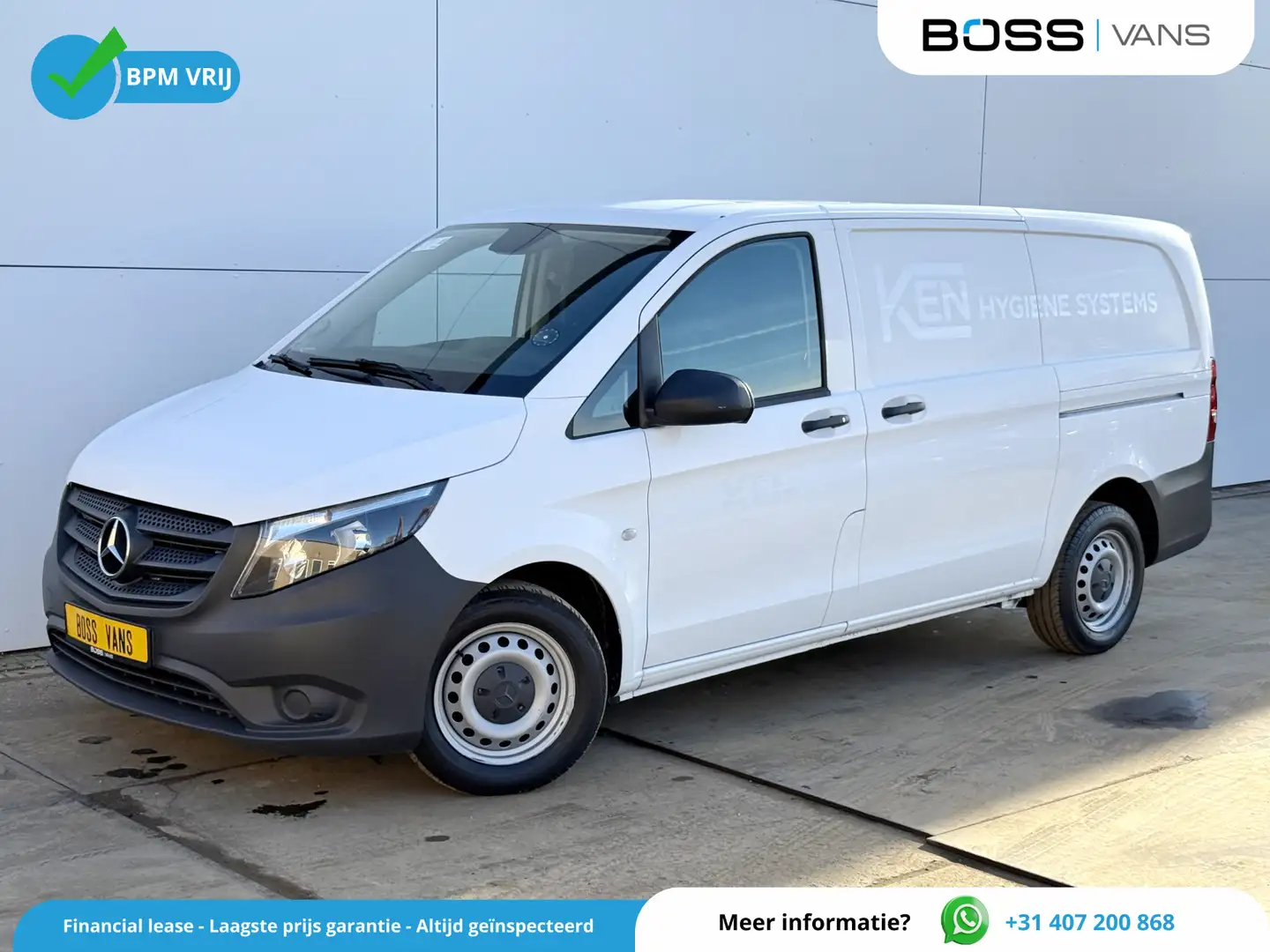 Mercedes-Benz Vito 114 2.2 CDI Automaat L2H1 Dubbele Schuifdeur Clima Blanc - 1