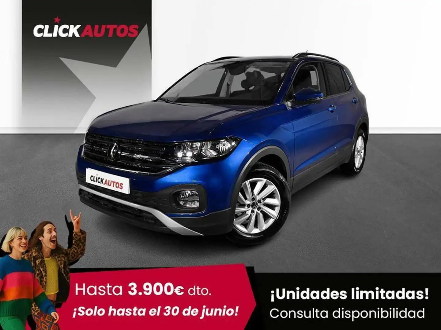 Volkswagen T-Cross 1.0 TSI Advance 81kW Azul - 1