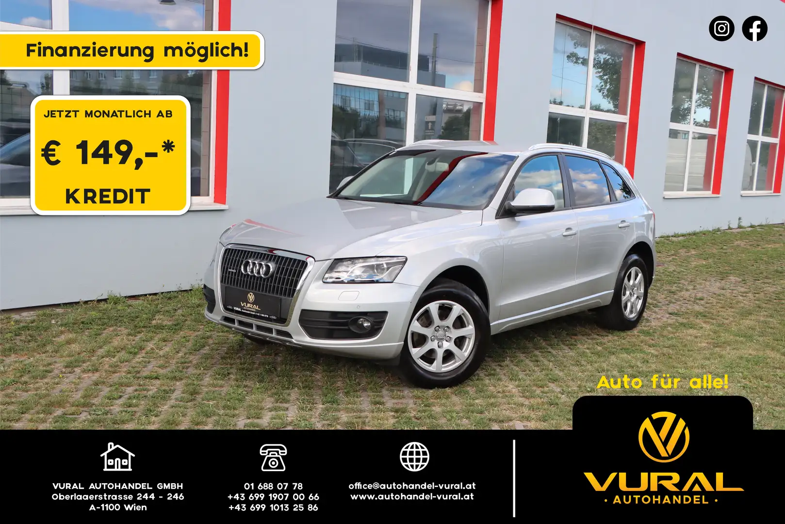 Audi Q5 2.0 TDI quattro | XENON | Grijs - 1