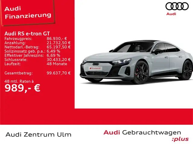 Audi RS e-tron GT qu 21 ALLRADLENK CARBON NP:176.580€