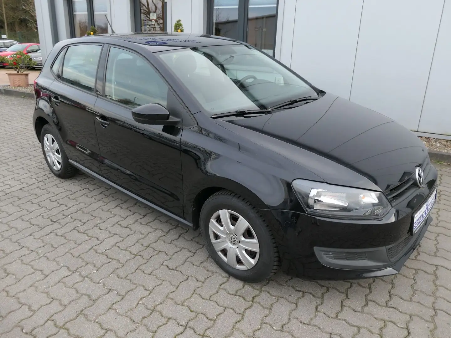 Volkswagen Polo V Trendline // 1.Hd., Scheckheft, Garantie! Negro - 2