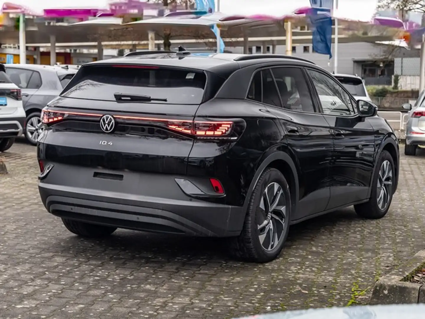 Volkswagen ID.4 Pro AHK R-Kamera Wärmep. ACC SideAssist Navi Schwarz - 2
