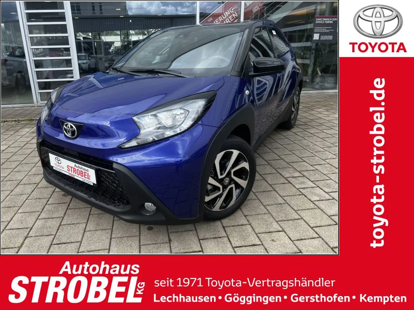 Toyota Aygo X Teamplayer (AB7) Blau - 1