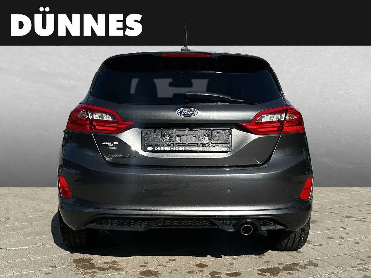 Ford Fiesta 1.0 EcoBoost ST-LINE Grau - 2