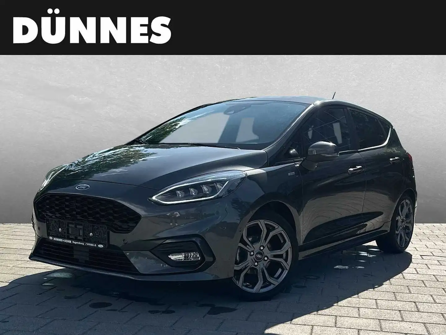 Ford Fiesta 1.0 EcoBoost ST-LINE Grau - 1