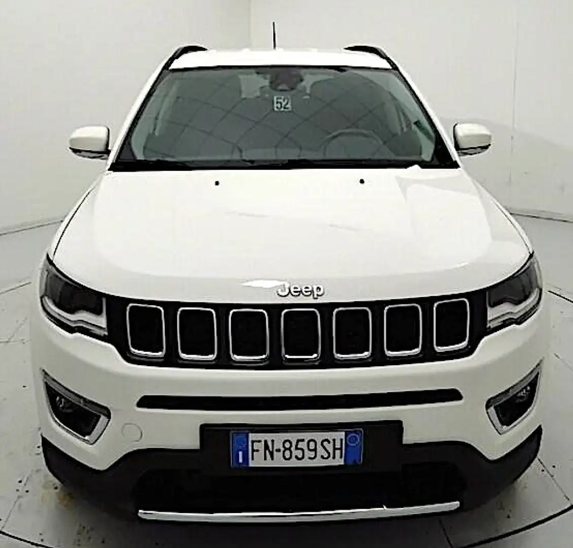 Jeep Compass 2.0 mjt Limited 4wd 140cv auto Blanc - 2