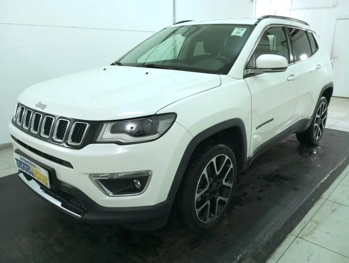 Jeep Compass 2.0 mjt Limited 4wd 140cv auto Blanc - 1