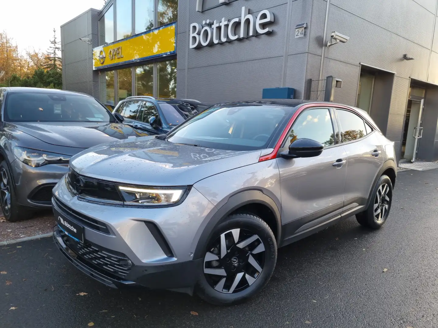 Opel Mokka 1.2 GS Line Matrix/Navi/SHZ/PDC/180°Kamera Grau - 1