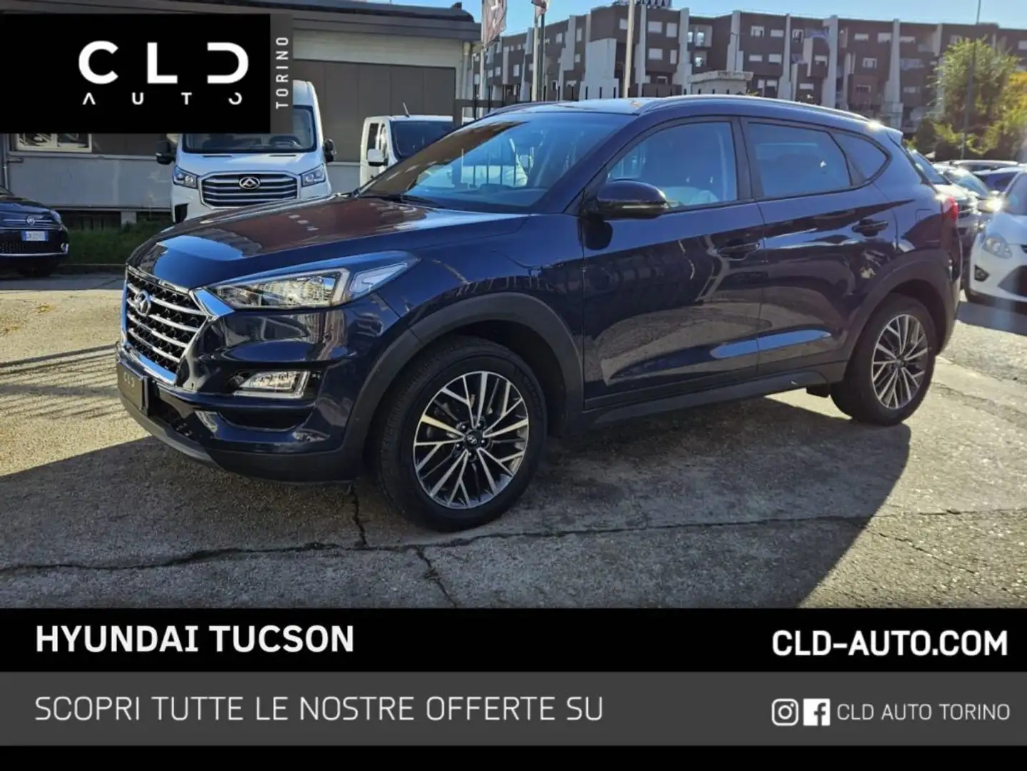 Hyundai TUCSON 1.6 CRDi Bleu - 1