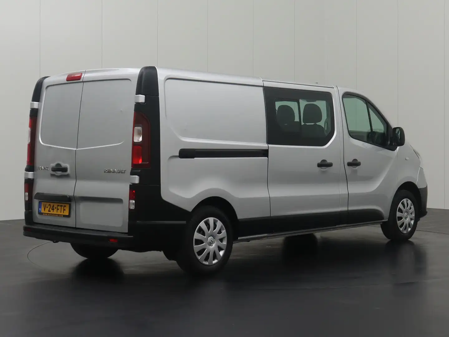 Renault Trafic 1.6DCi 125PK Lang Dubbele Cabine 6-Persoons | Navi Argento - 2