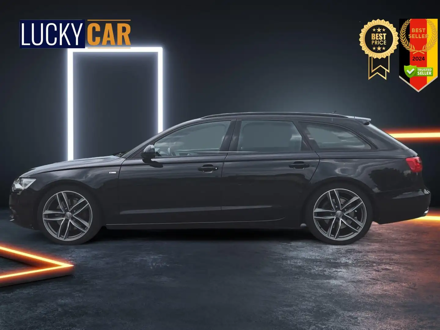 Audi A6 NAVI/AHK/AUTOMATIK/QUATTRO 180 kW (245 PS), Aut... Zwart - 2