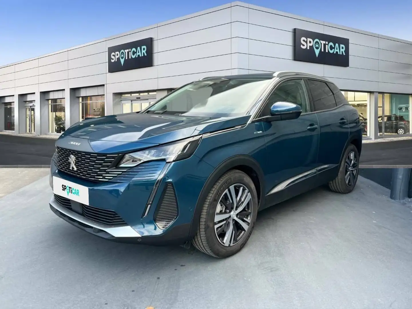 Peugeot 3008 1.2 100KW  eDCS6 Allure Pack Bleu - 1