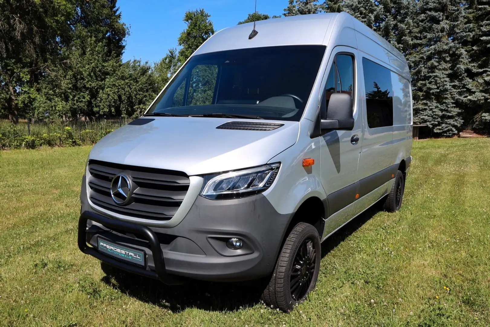 Mercedes-Benz Sprinter III AWD 319 CDI V6 WOMO Argent - 1