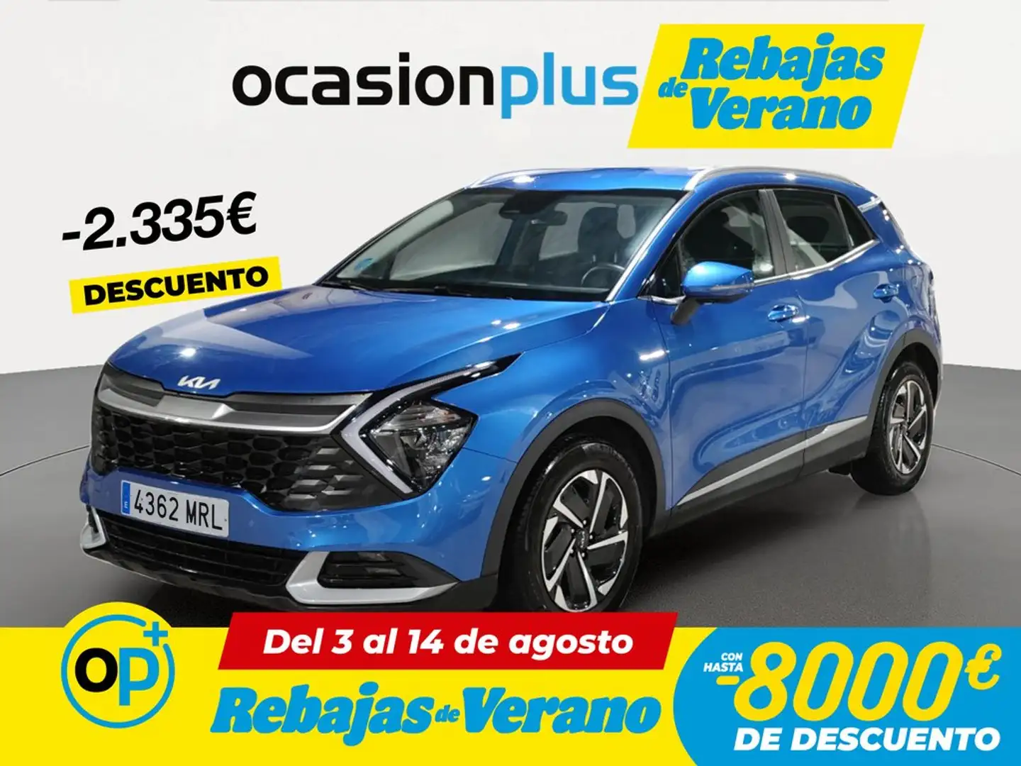 Kia Sportage 1.6 T-GDi MHEV Tech 150 Azul - 1