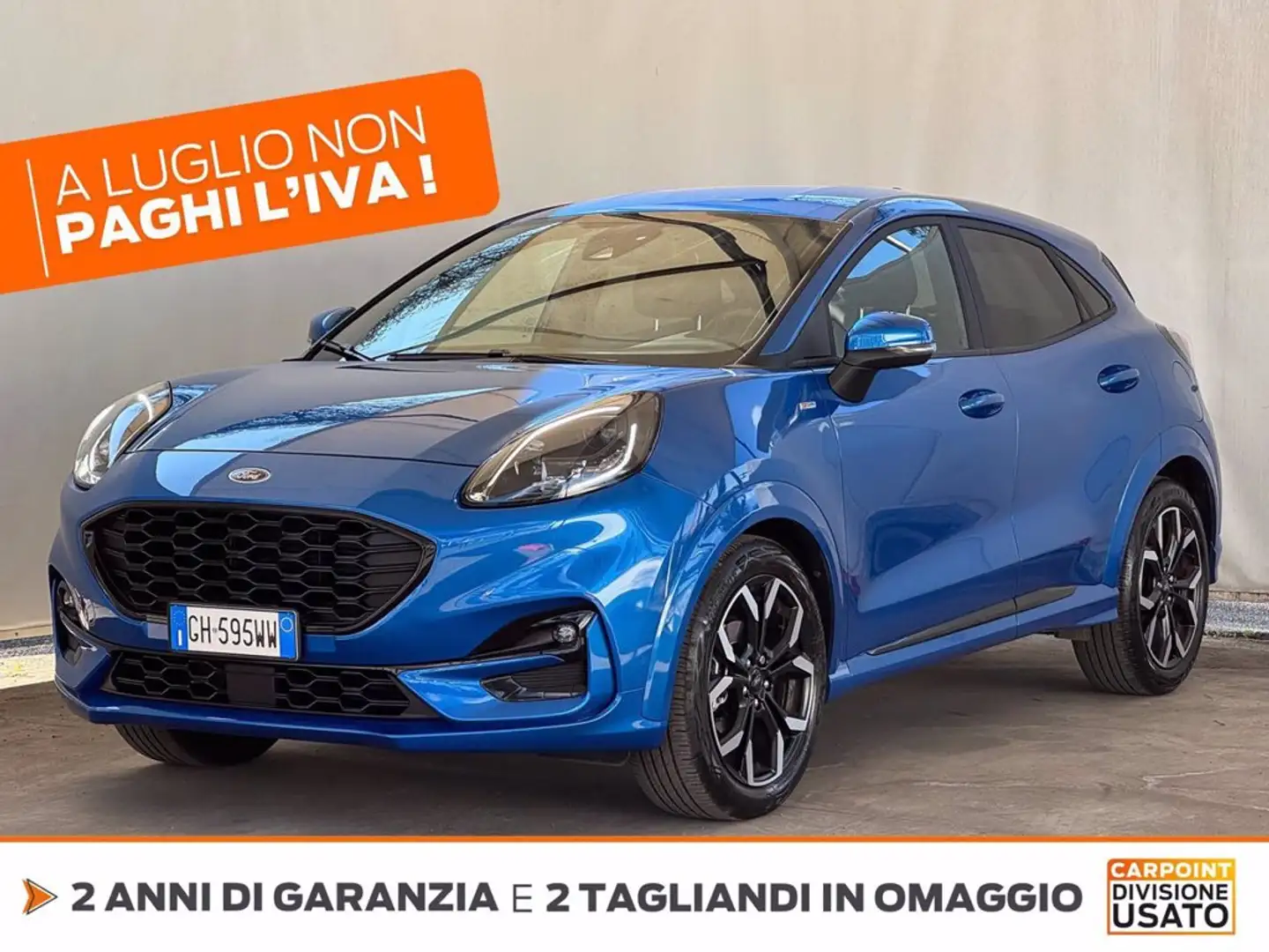 Ford Puma 1.0 ecoboost h st-line x s&s 125cv Blue - 1