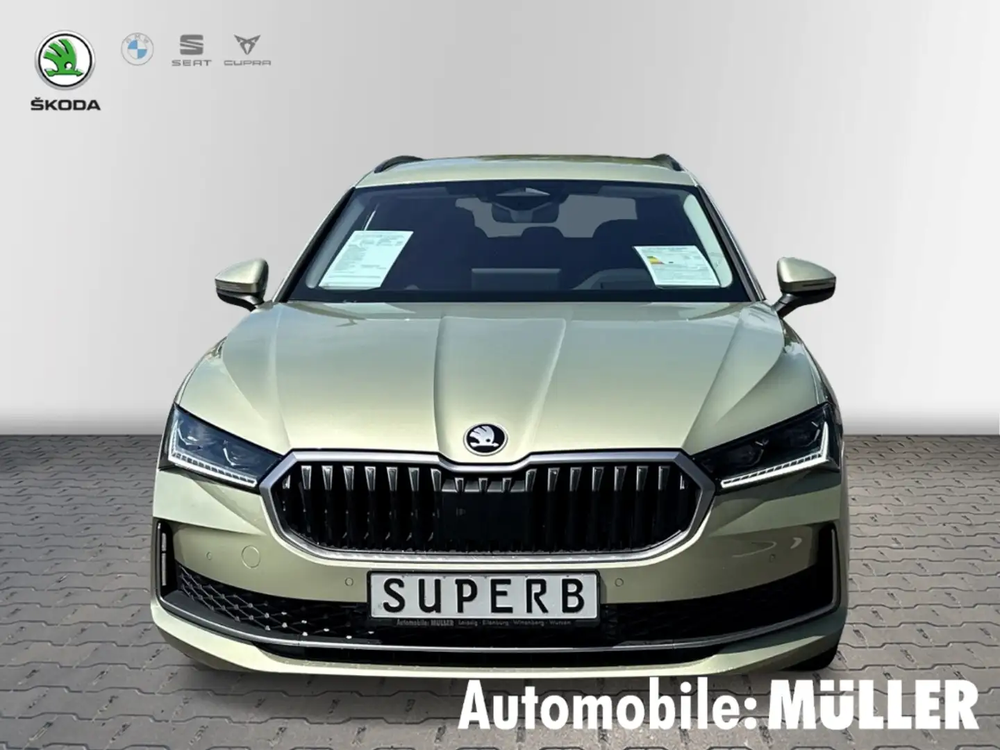 Skoda Superb Combi 2.0 TDI 142 kW 4x4 DSG EU6e Selection Allrad Beige - 2