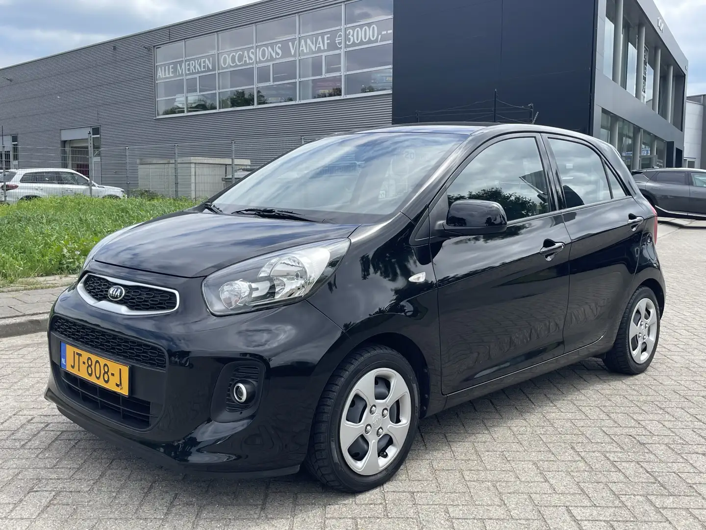 Kia Picanto 1.0 CVVT EconomyPlusLine | Trekhaak | Airco | Info Zwart - 2