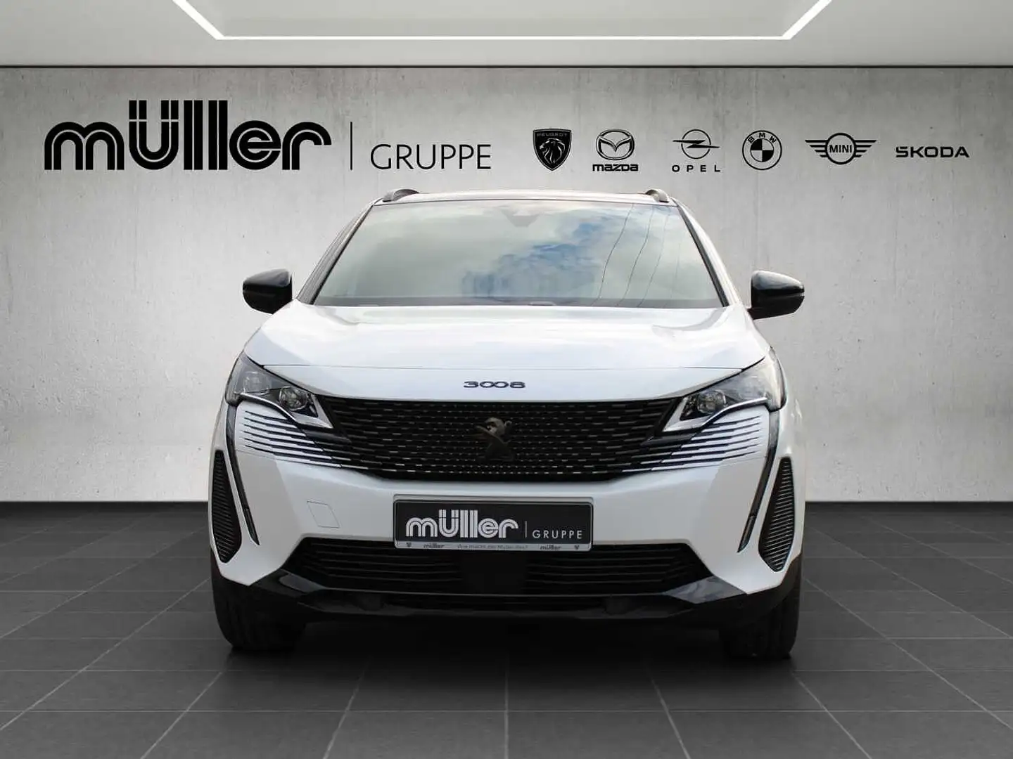 Peugeot 3008 Diesel GT BlueHDi 130 EAT8 Weiß - 2