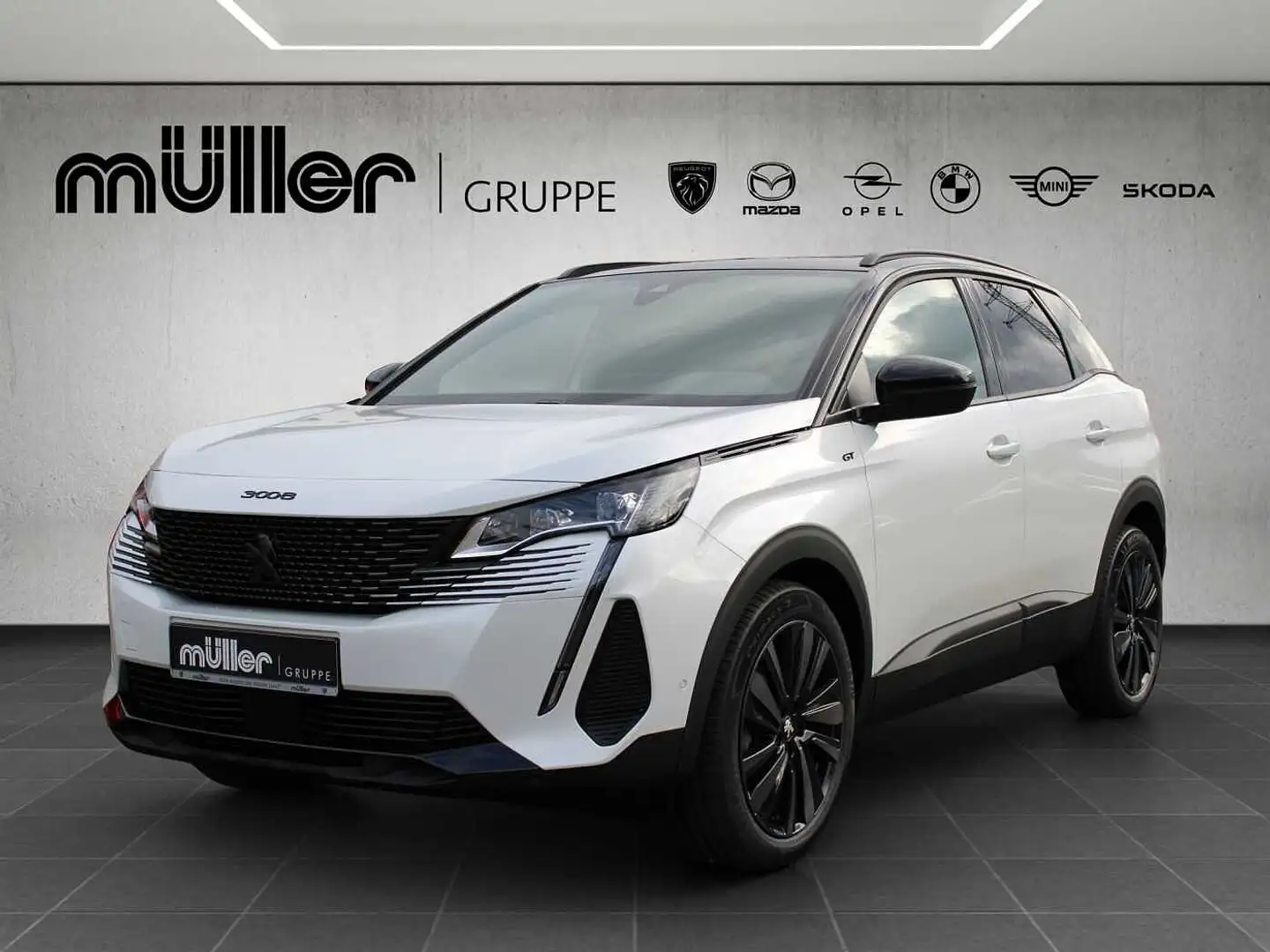 Peugeot 3008 Diesel GT BlueHDi 130 EAT8 Weiß - 1