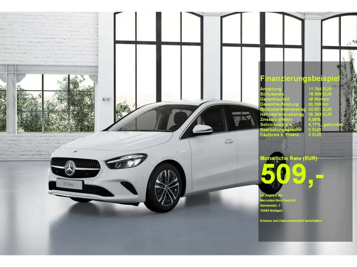 Mercedes-Benz B 200 #PROGRESSIVE #STANDHZG. #AHK #DISTRONIC White - 1