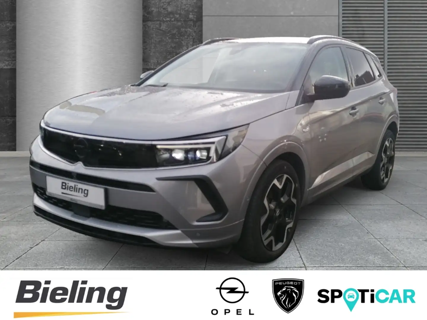 Opel Grandland , Ultimate 1.2 Direct Injection Turbo, 96 Silber - 1