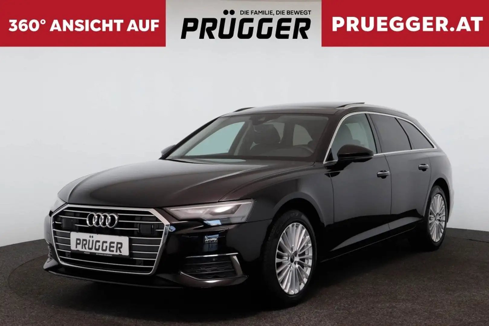 Audi A6 Avant 40 TDI Design S-tronic NAVI LED PANO AHV Zwart - 1