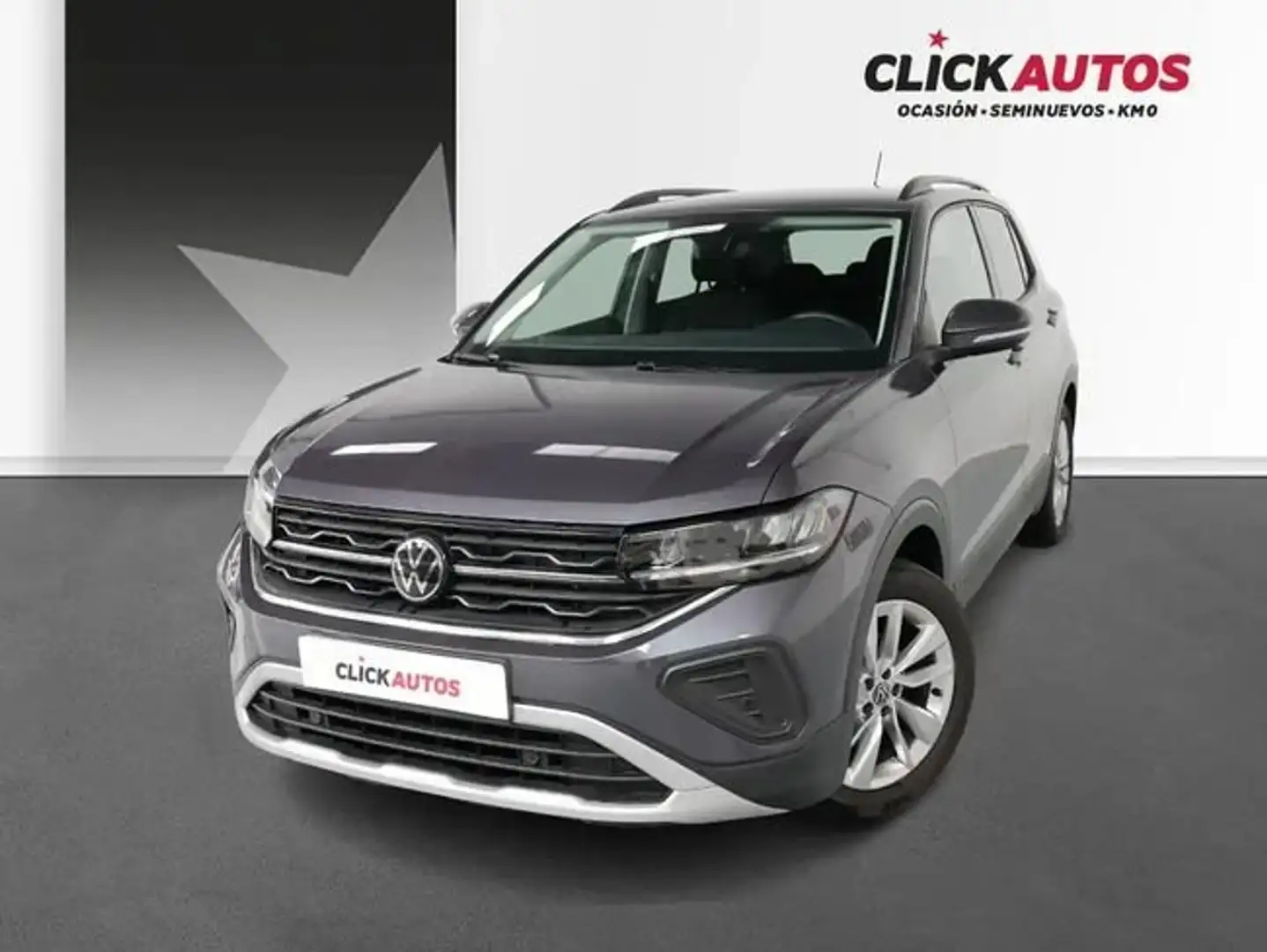 Volkswagen T-Cross 1.0 TSI Más 70kW Gris - 1