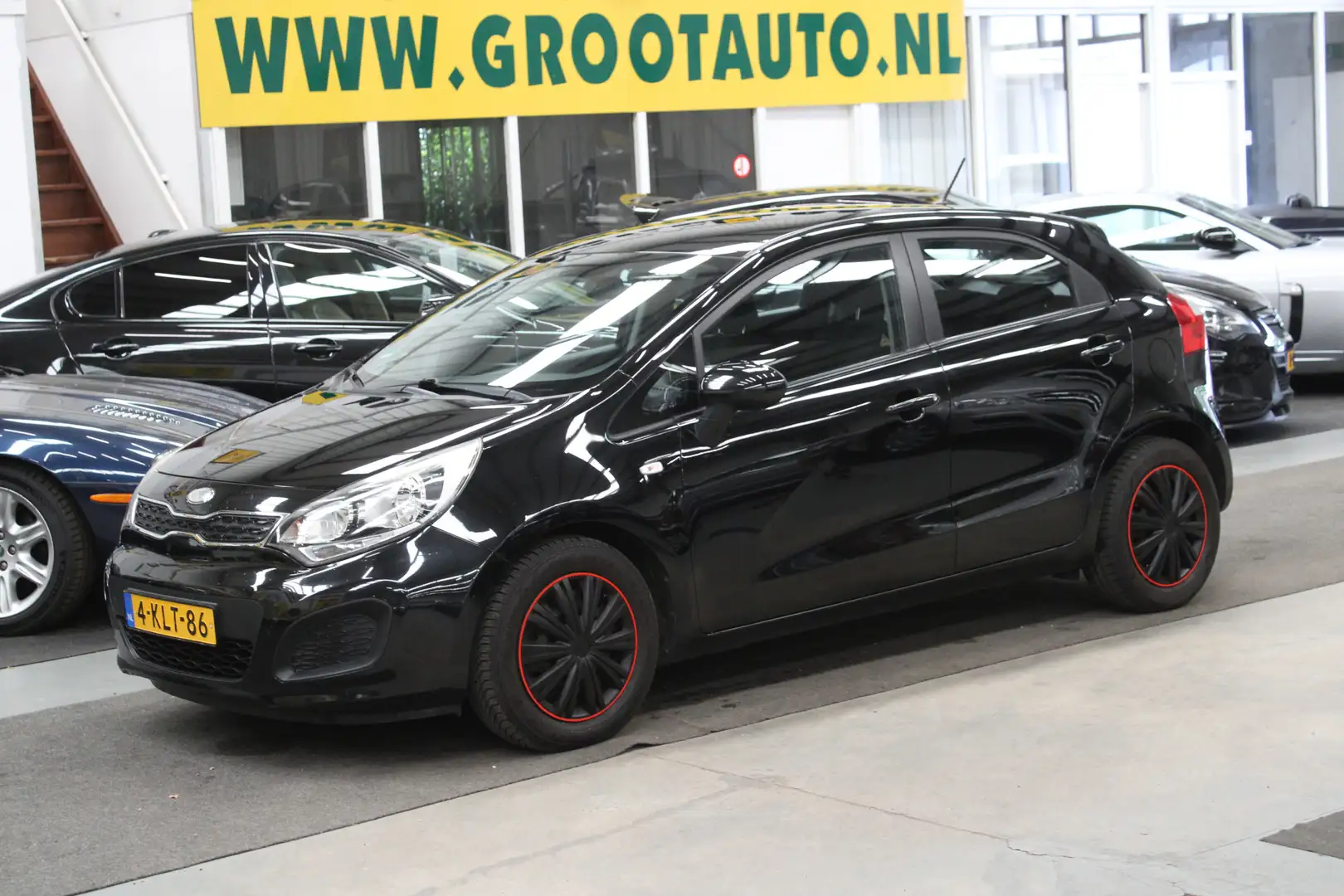 Kia Rio 1.2 CVVT Comfort Pack Airco, Isofix, NAP Negru - 1