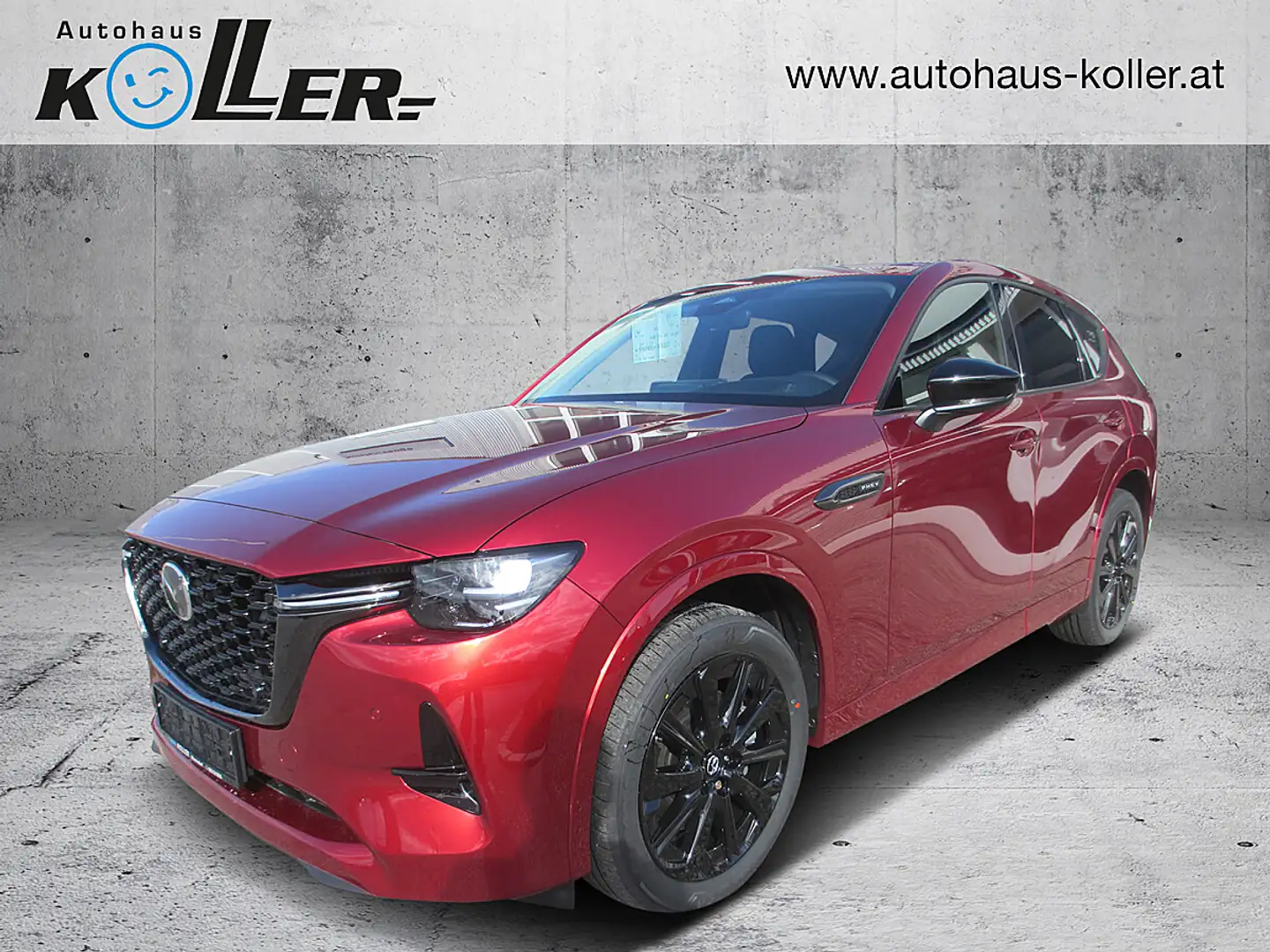 Mazda CX-60 2.5 PHEV AWD HOMURA PLUS Rot - 1