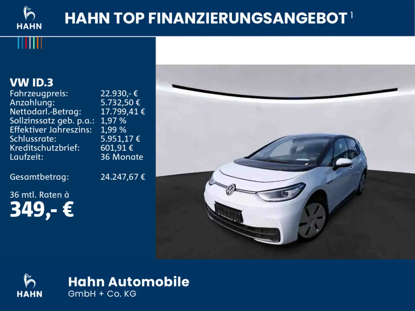 Volkswagen ID.3 Pro CAM Matrix 360° Navi ACC Sitzhzg Wit - 2