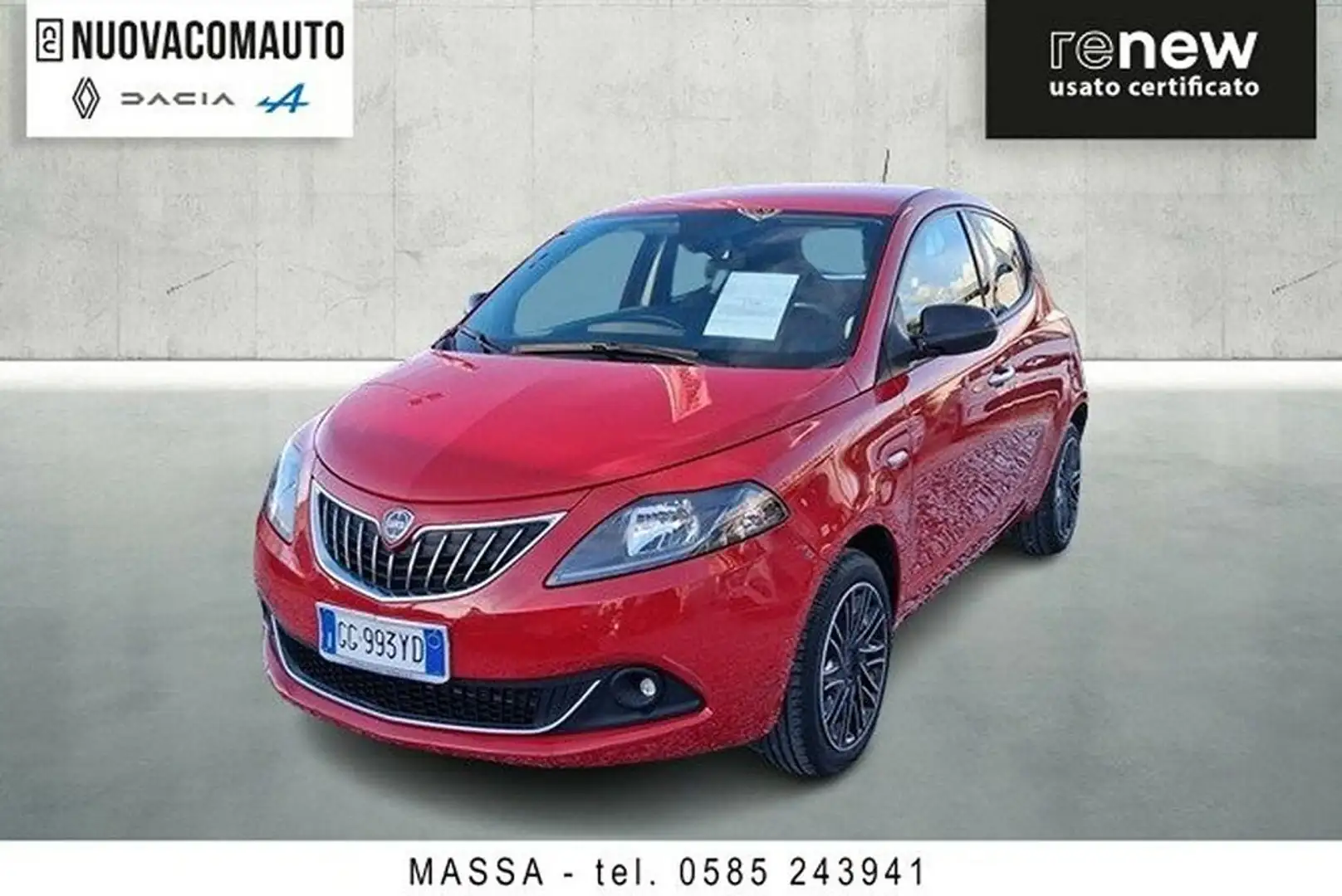 Lancia Ypsilon 1.0 hybrid Gold s&s 70cv Rosso - 1