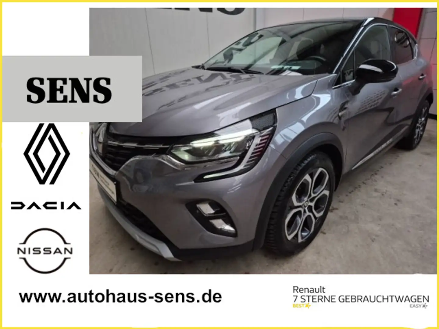 Renault Captur 1.3 TCe 140 EDC Intens*AHK* Grau - 1