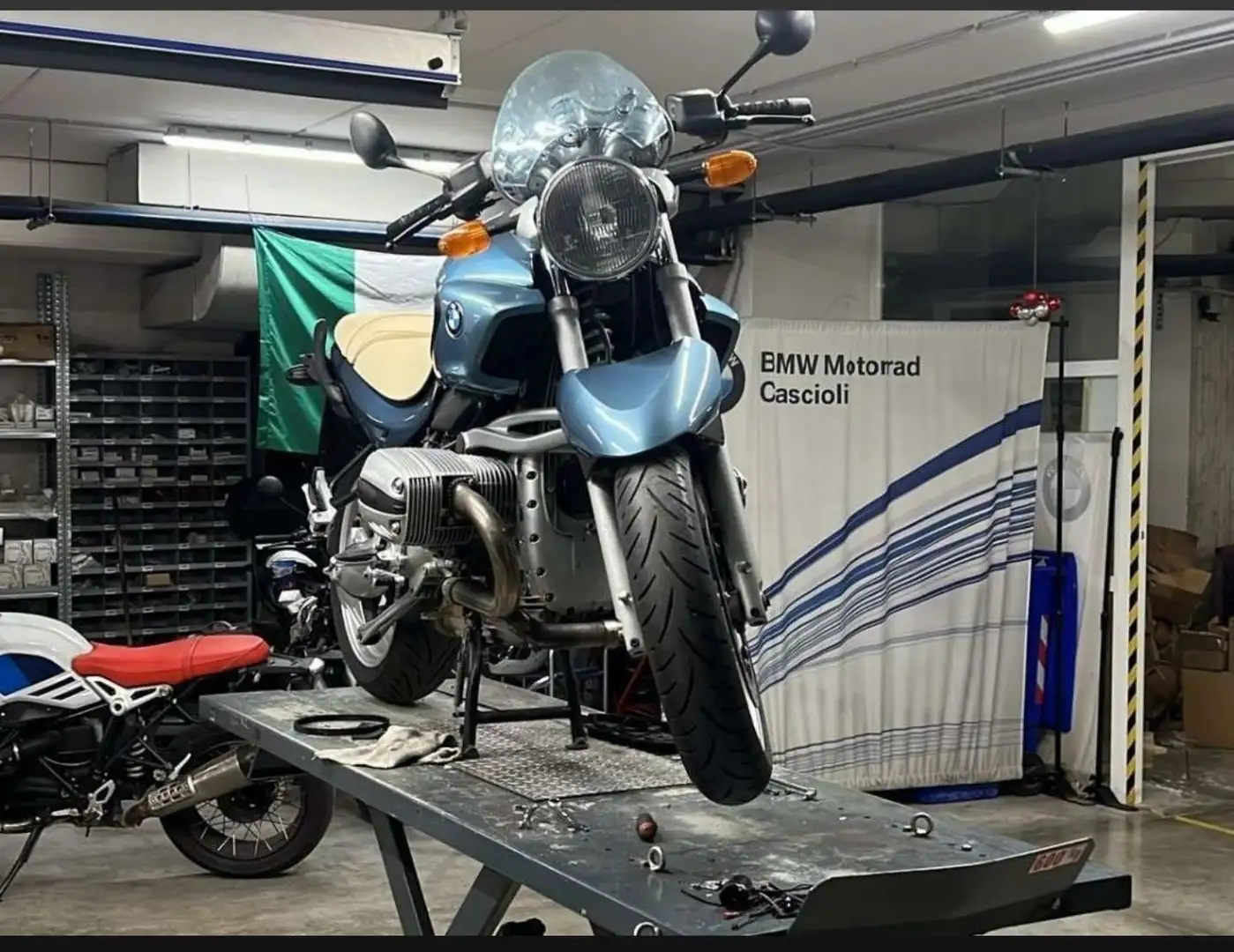 BMW R 1150 R rockster Azul - 1