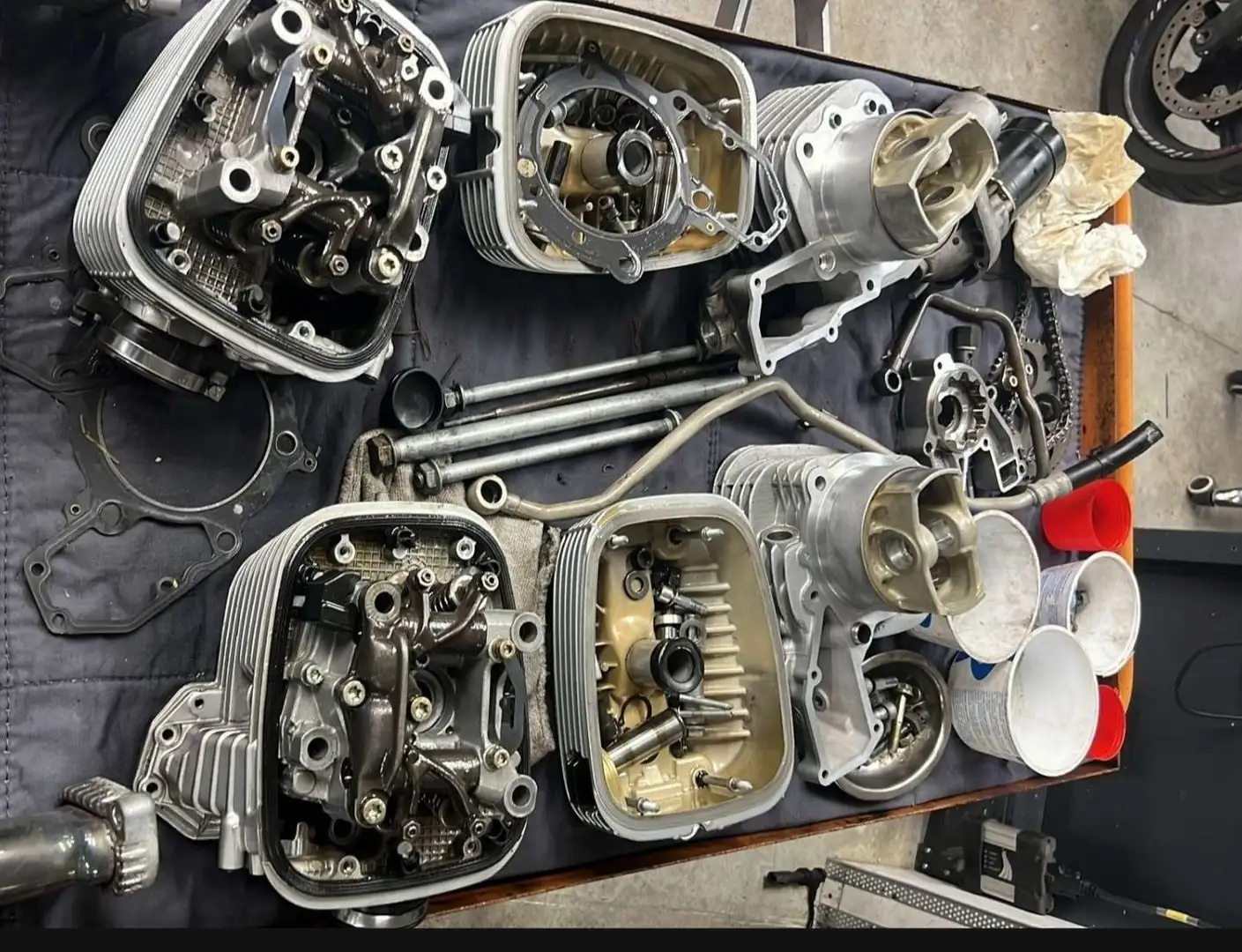 BMW R 1150 R rockster Azul - 2