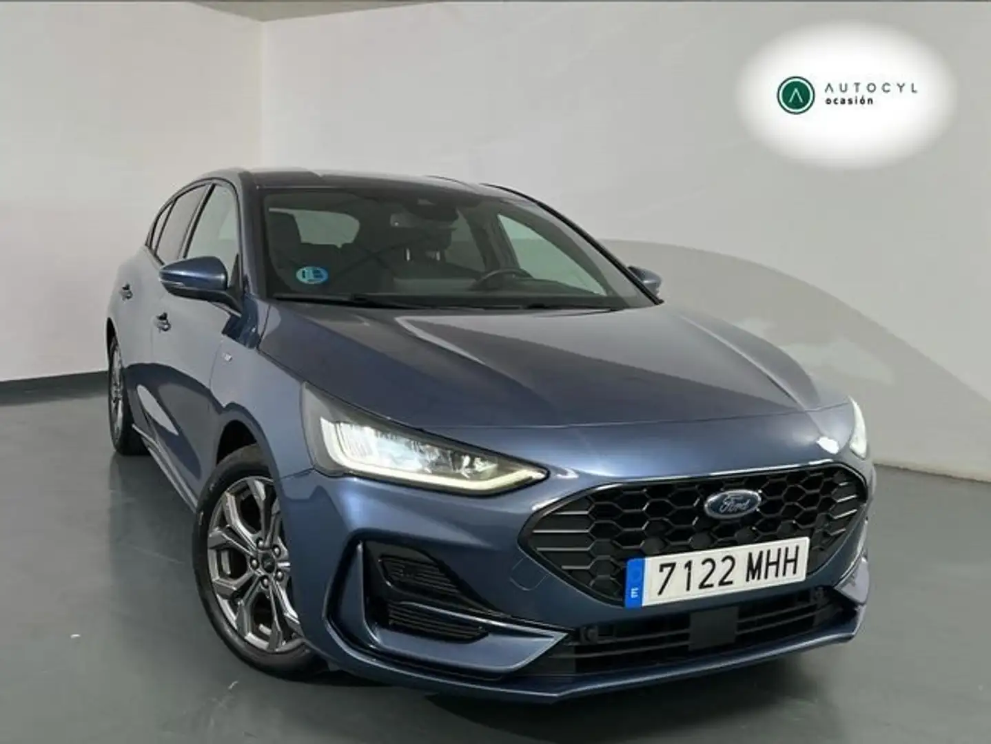 Ford Focus 1.0 Ecoboost MHEV 114kW ST-Line Azul - 1