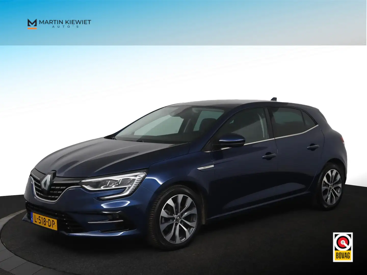 Renault Megane 1.3 TCe Business Edition One 140pk|Bose|Leder|Stoe Blauw - 1