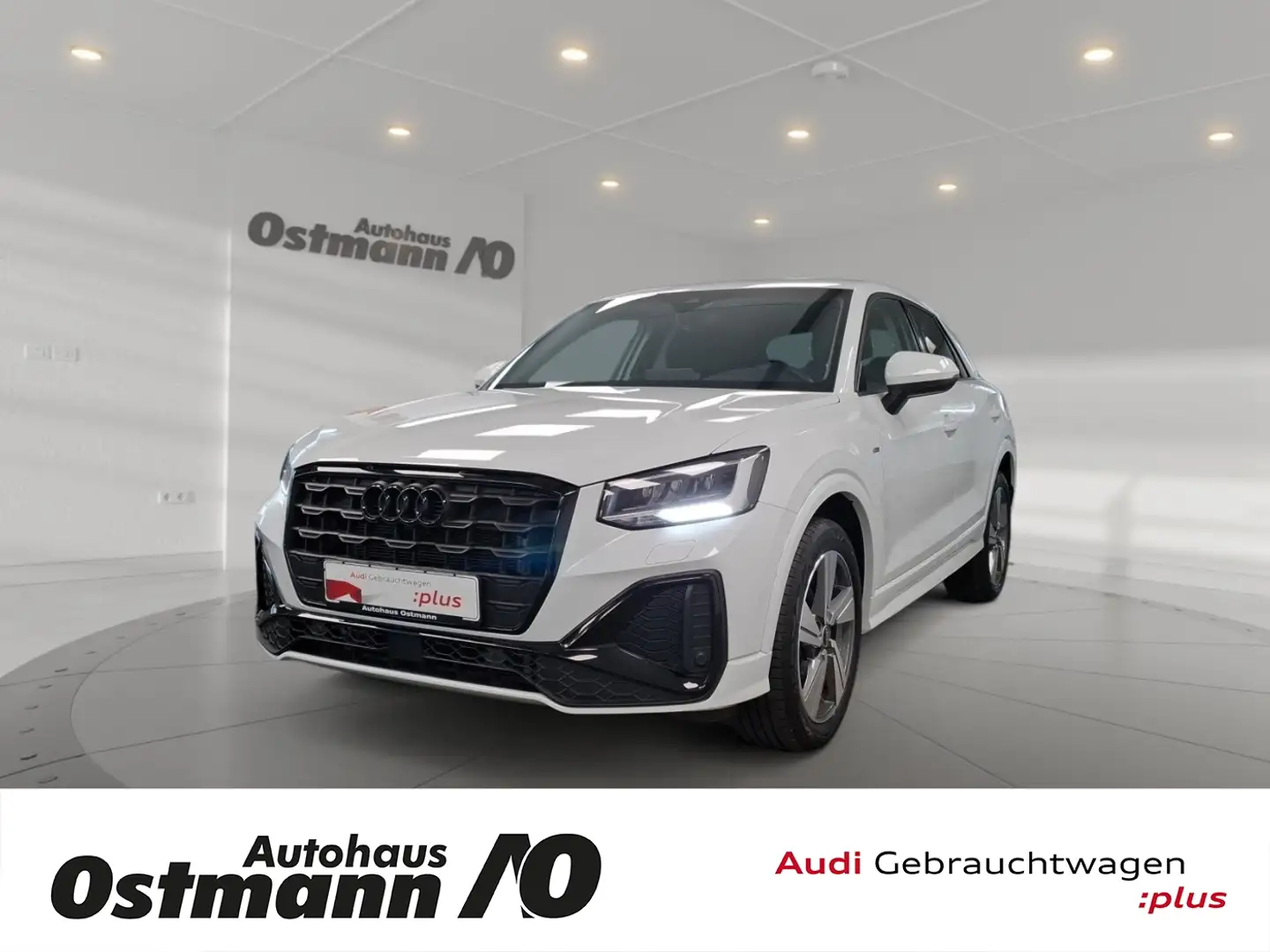 Audi Q2 35 1.5 TFSI S-Line 2xKlima AHK AUT Facelift Weiß - 1