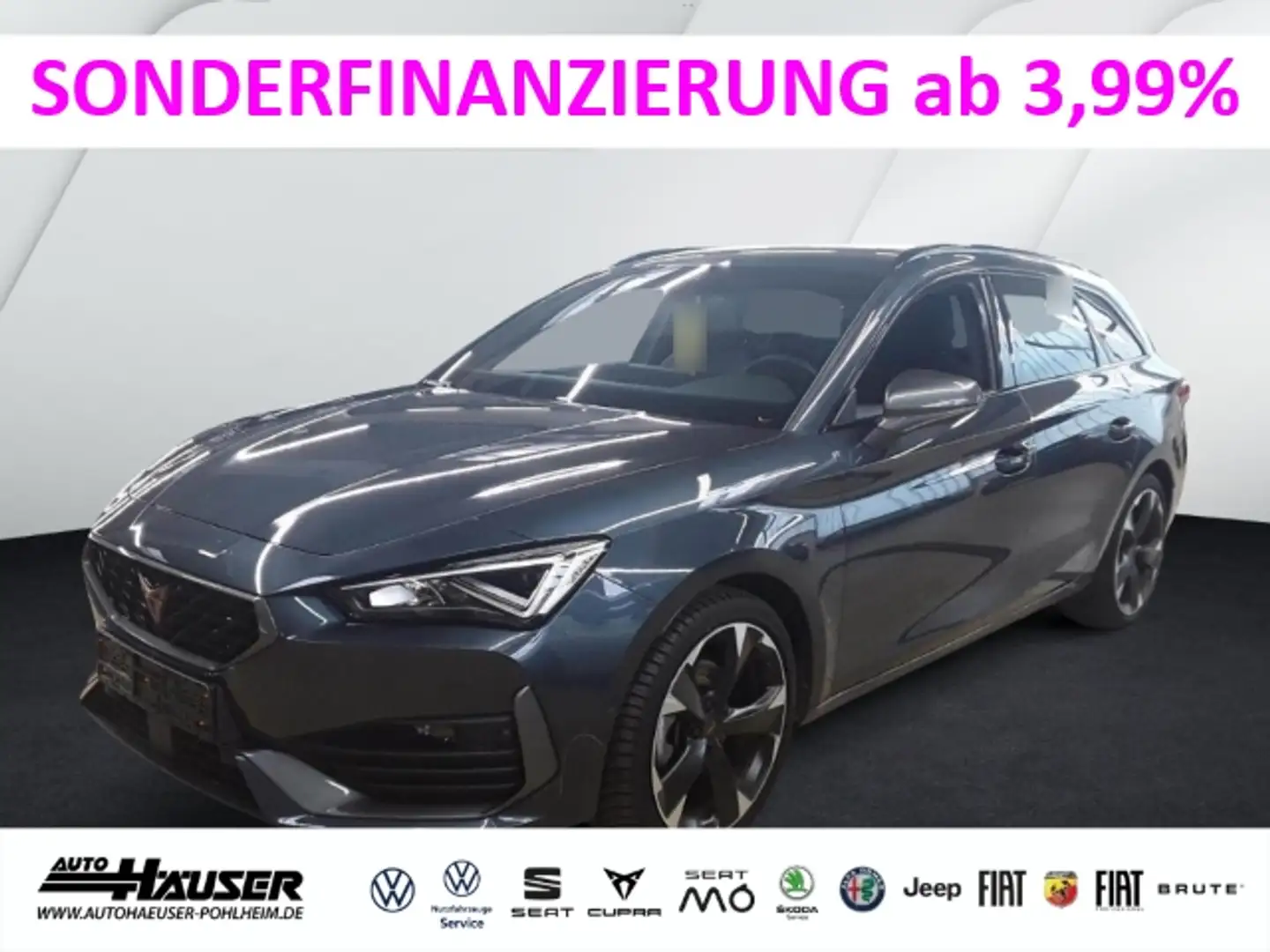 CUPRA Leon Sportstourer 1.5 eTSI DSG NAVI KAMERA EL. HECKKL. Grau - 1