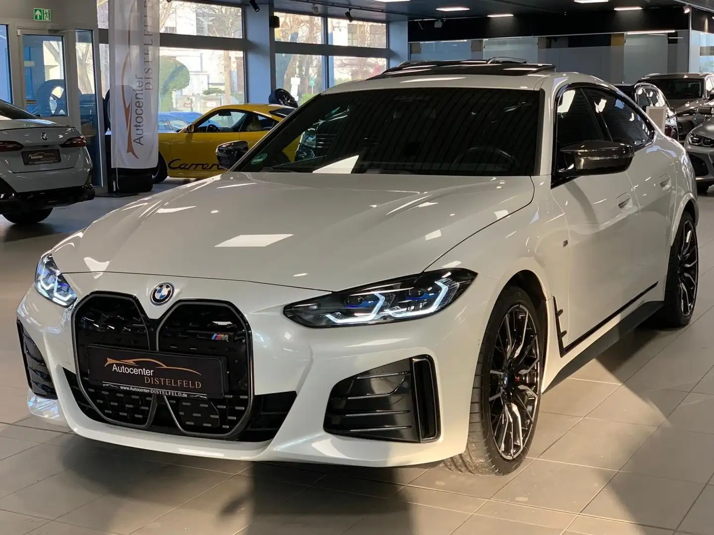 BMW i4 M50 M Sport Pro HuD Laser 20"Alu IconicSounds Blanc - 1