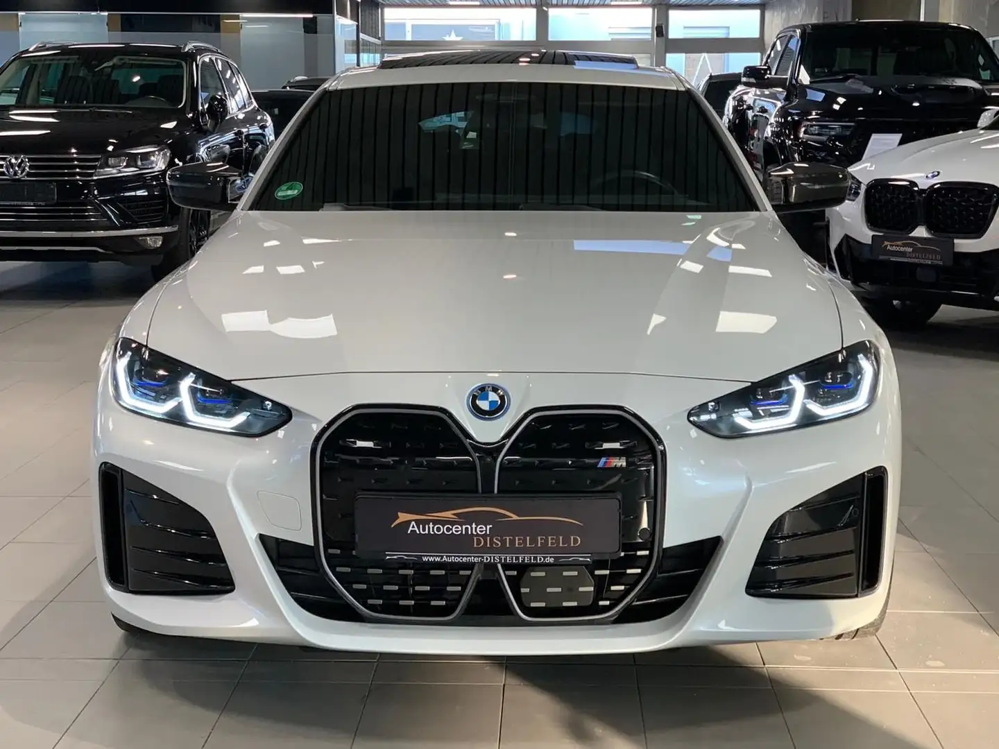 BMW i4 M50 M Sport Pro HuD Laser 20"Alu IconicSounds Blanc - 2