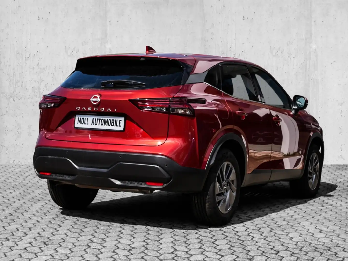 Nissan Qashqai Acenta 1.3 DIG-T MHEV EU6d Navi 360 Kamera LED App Piros - 2